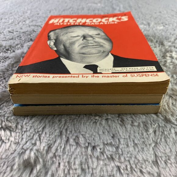 Vintage Mystery Magazine Lot Alfred Hitchcock Ellery Queen May Dec 1971 Feb 1974 - Picture 13 of 16